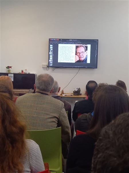 Fr. Tiboni's book presentation